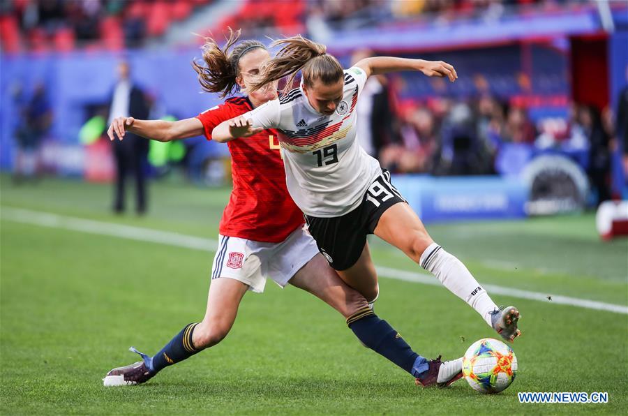 (SP)FRANCE-VALENCIENNES-SOCCER-FIFA WOMEN'S WORLD CUP-GROUP B-GER VS ESP