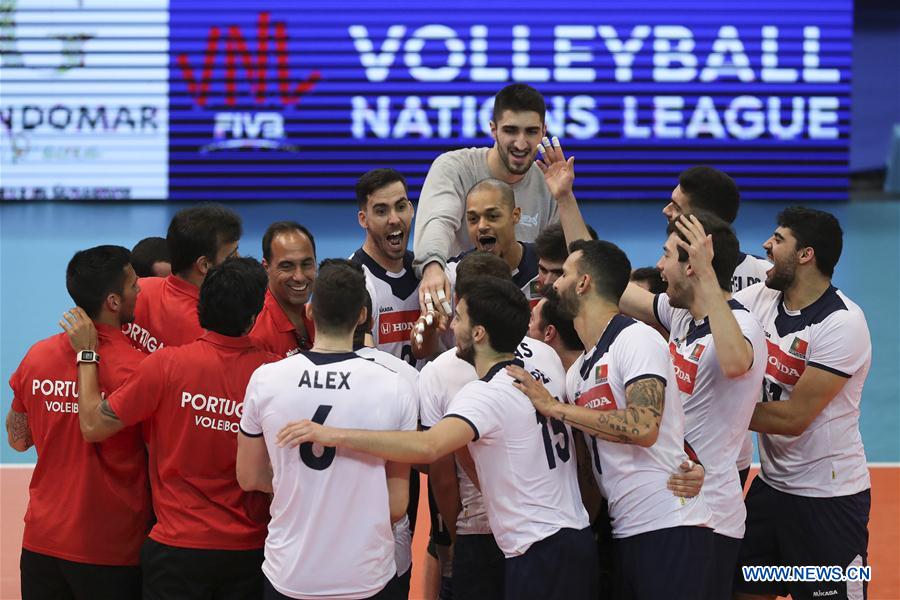 (SP)PORTUGAL-GONDOMAR-VOLLEYBALL-FIVB NATIONS LEAGUE-PORTUGAL VS CHINA