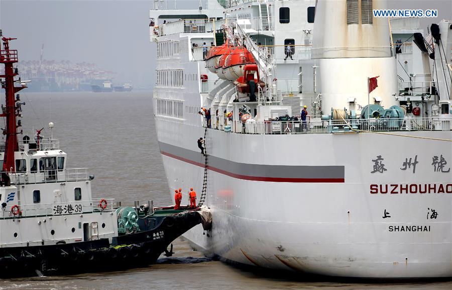 CHINA-SHANGHAI-EMERGENCY RESCUE DRILL (CN)