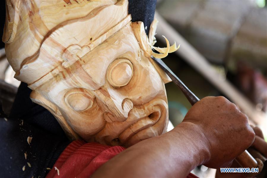 CHINA-GUIZHOU-DEJIANG-NUO MASK MAKING (CN)