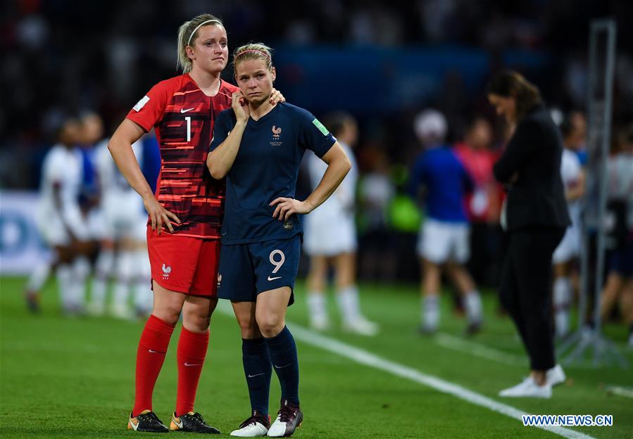 (SP)FRANCE-PARIS-FIFA WOMEN'S WORLD CUP-QUARTERFINAL-FRA VS USA