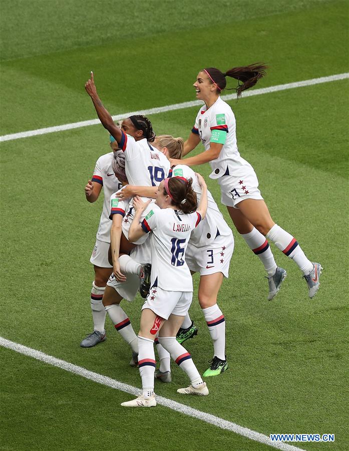 (SP)FRANCE-PARIS-FIFA WOMEN'S WORLD CUP-QUARTERFINAL-FRA VS USA