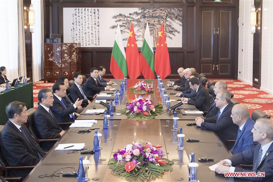 CHINA-DALIAN-LI KEQIANG-BULGARIAN PRESIDENT-MEETING (CN)