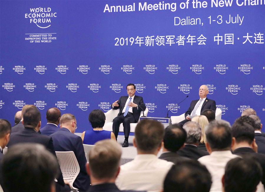 CHINA-DALIAN-LI KEQIANG-SUMMER DAVOS FORUM-DIALOGUE (CN)