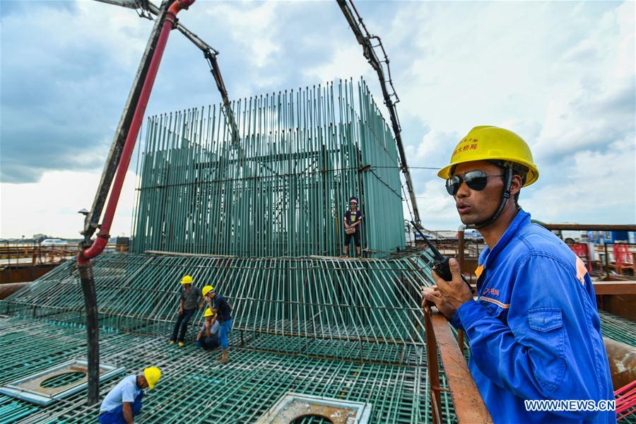 CHINA-GUANGDONG-ZHANJIANG-TIAOSHUN BRIDGE-CONSTRUCTION (CN)