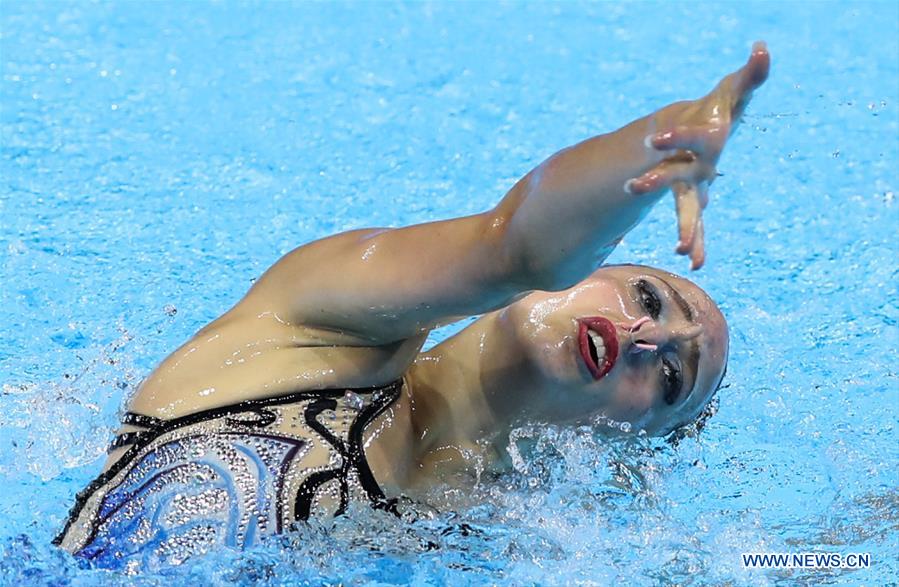 (SP)SOUTH KOREA-GWANGJU-FINA WORLD CHAMPIONSHIPS-ARTISTIC SWIMMING-WOMEN'S SOLO TECHNICAL FINAL