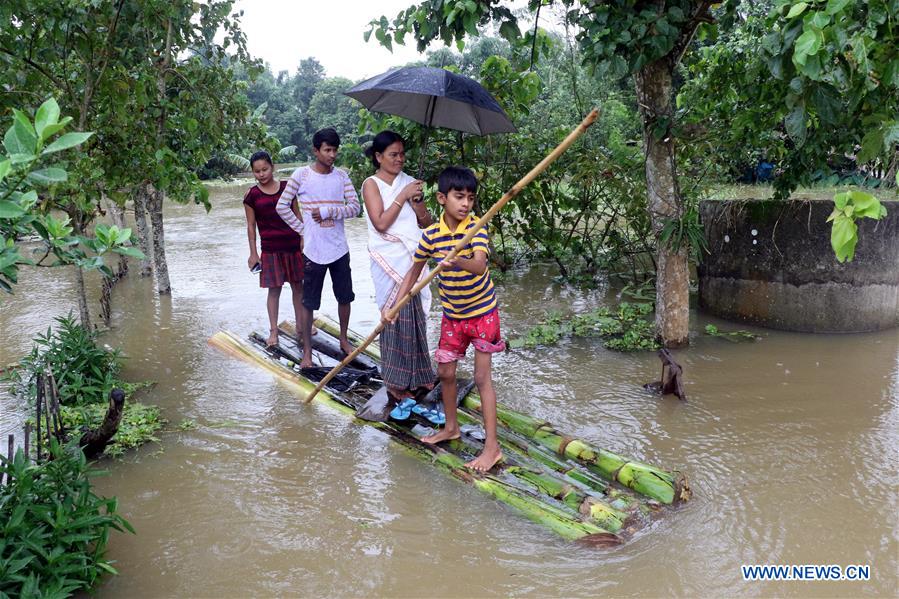 INDIA-WEATHER-FLOOD