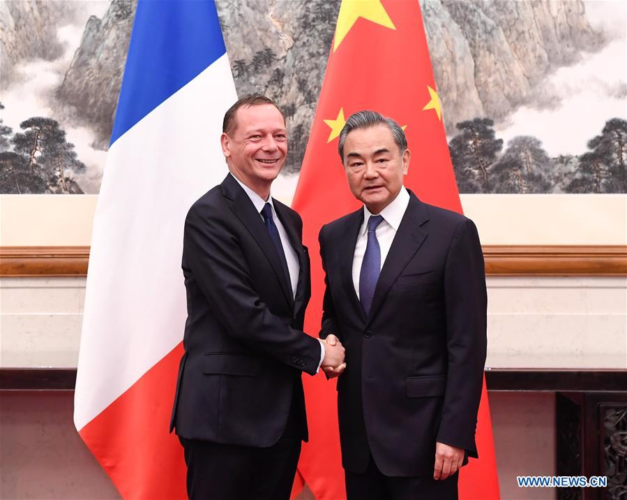 CHINA-BEIJING-WANG YI-FRANCE-CONSULTATION (CN)