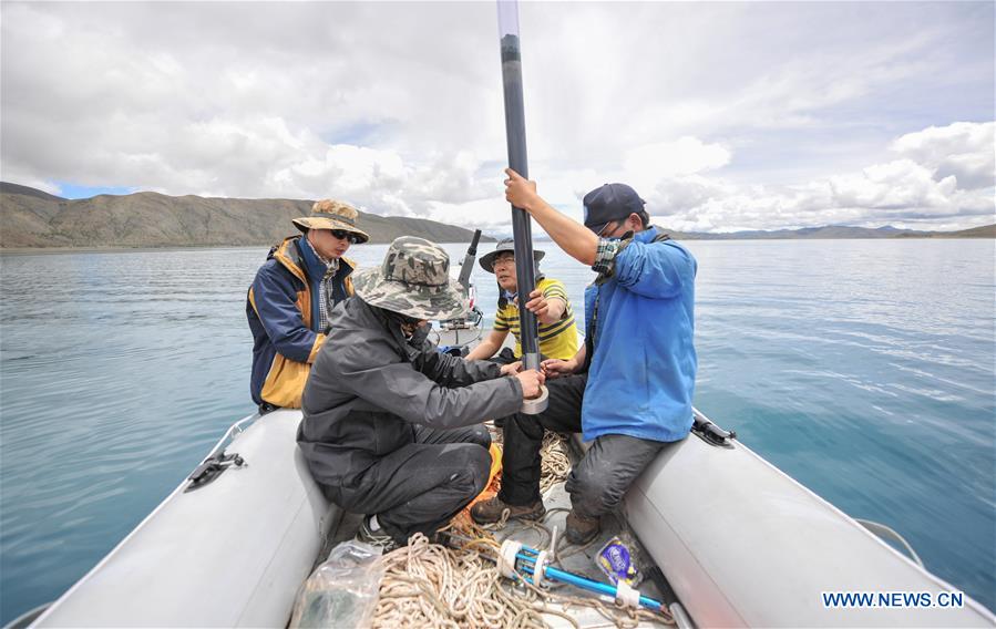 CHINA-TIBET-LAKE YAMZHOG YUMCO-SURVEY (CN)