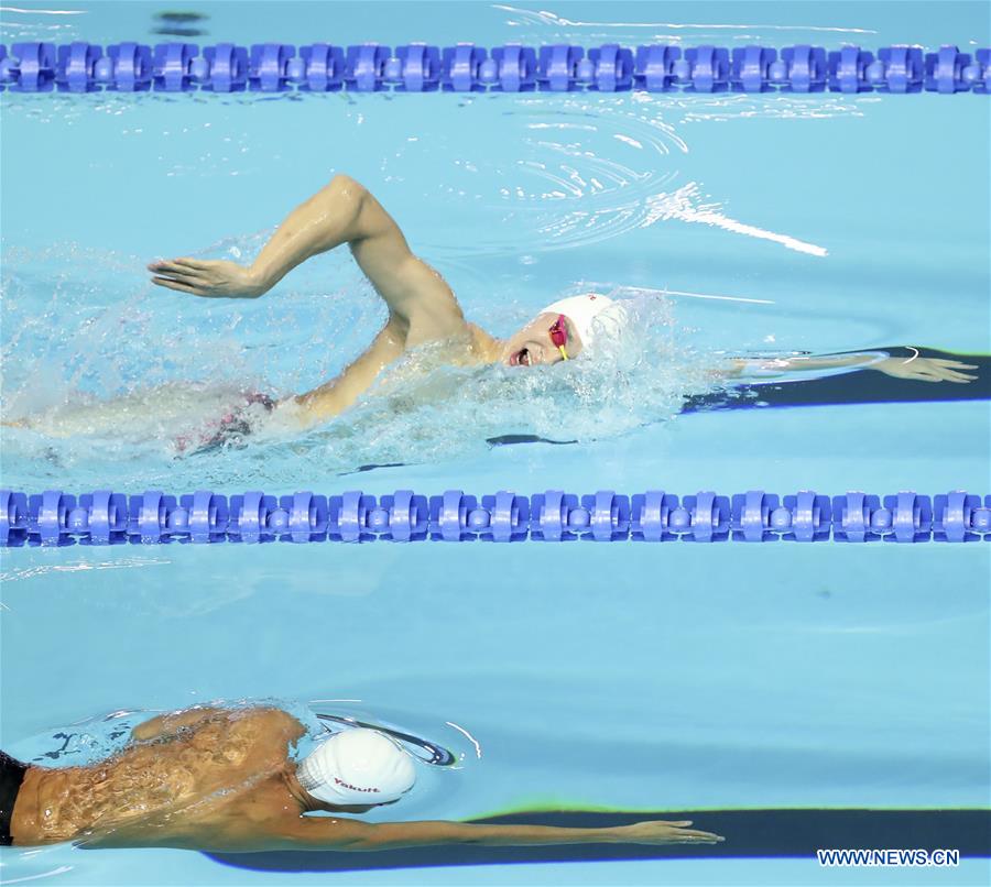 (SP)SOUTH KOREA-GWANGJU-FINA WORLD CHAMPIONSHIPS-SWIMMING-DAY 4