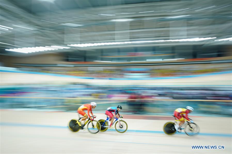 (SP)CHINA-TAIYUAN-2ND YOUTH GAMES-CYCLING TRACK-MEN'S OMNIUM(CN)