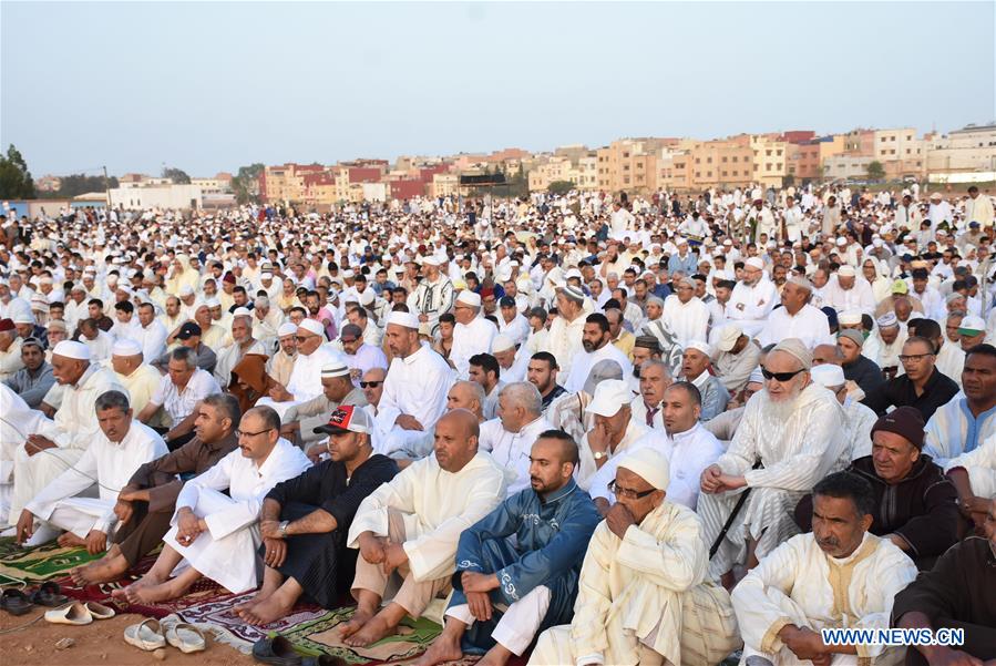 MOROCCO-SALE-EID AL-ADHA-PRAYER