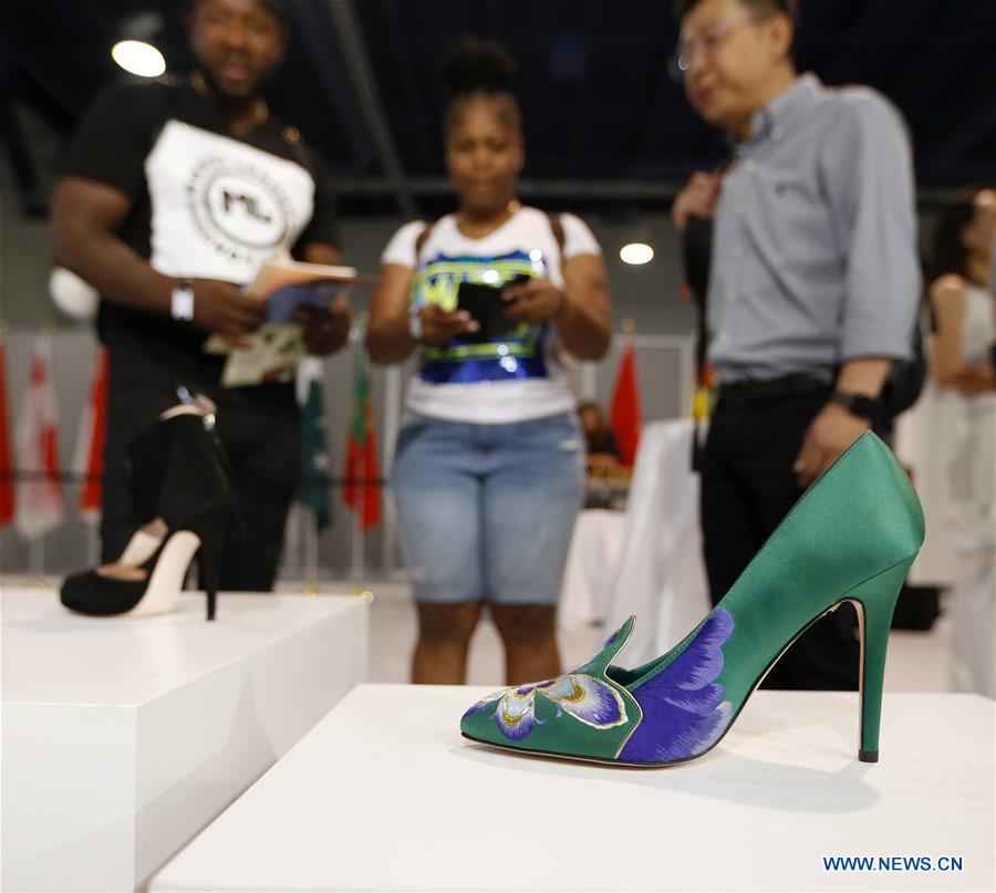 U.S.-LAS VEGAS-MAGIC SHOW-CHINA FOOTWEAR PAVILION