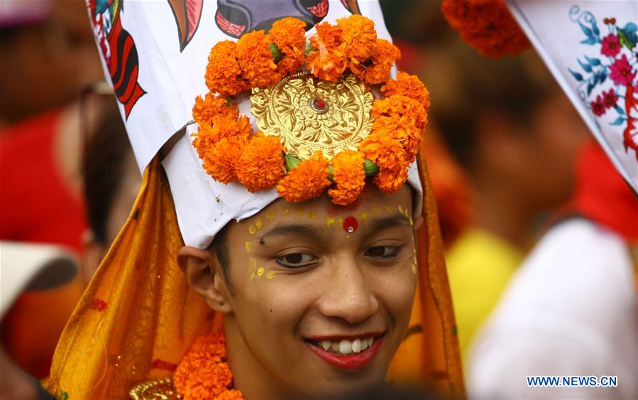 NEPAL-KATHMANDU-GAIJATRA FESTIVAL