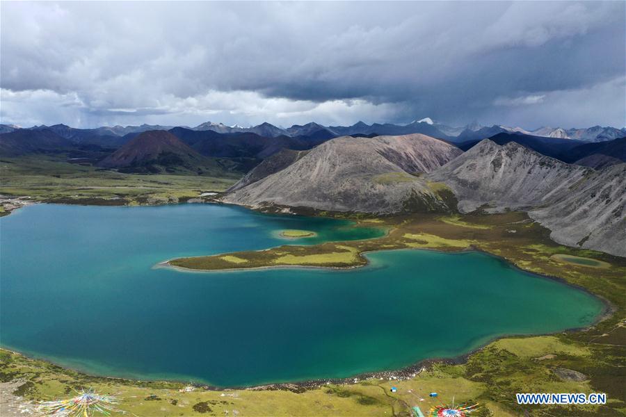 CHINA-TIBET-LHASA-SI CHEN LHASA TSO LAKE-SCENERY (CN)