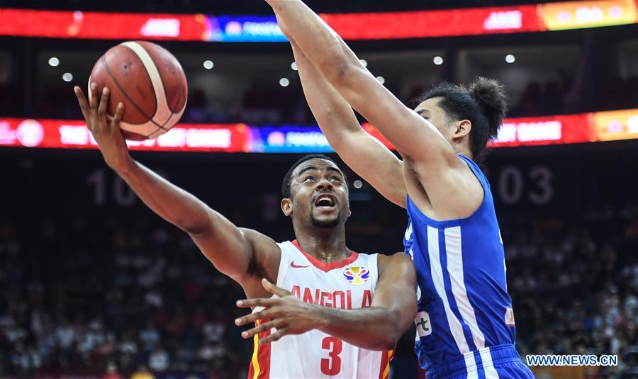 (SP)CHINA-FOSHAN-BASKETBALL-FIBA WORLD CUP-GROUP D-PHI VS ANG (CN)