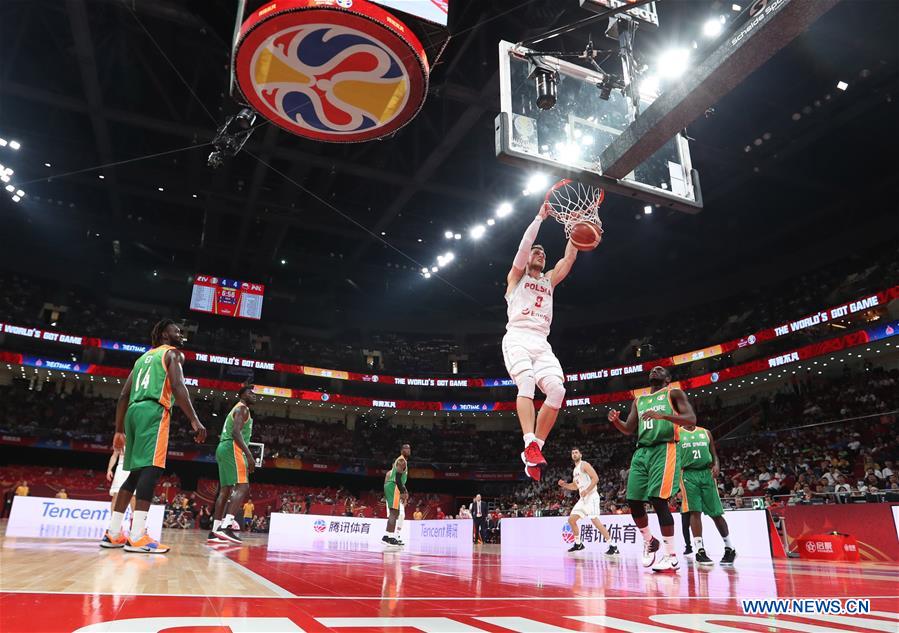 (SP)CHINA-BEIJING-BASKETBALL-FIBA WORLD CUP-GROUP A-CIV VS POL (CN)