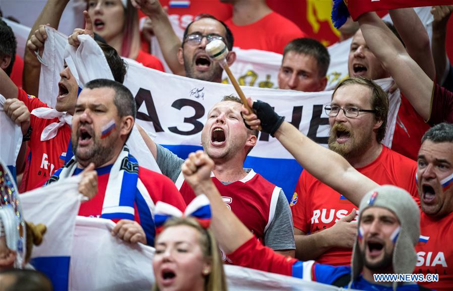 (SP)CHINA-WUHAN-BASKETBALL-FIBA WORLD CUP-GROUP B- RUSSIA VS ARGENTINA(CN)