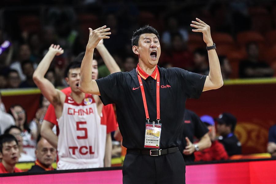 (SP)CHINA-GUANGZHOU-BASKETBALL-FIBA WORLD CUP-GROUP M-CHN VS KOR(CN)