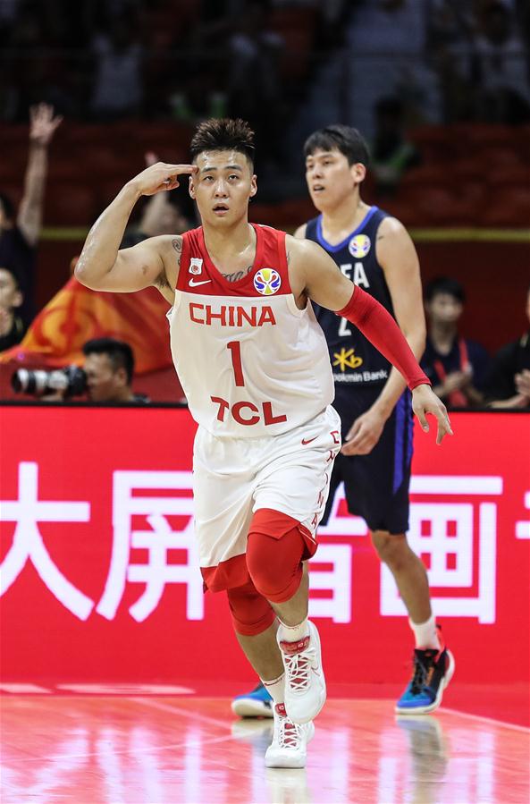 (SP)CHINA-GUANGZHOU-BASKETBALL-FIBA WORLD CUP-GROUP M-CHN VS KOR(CN)