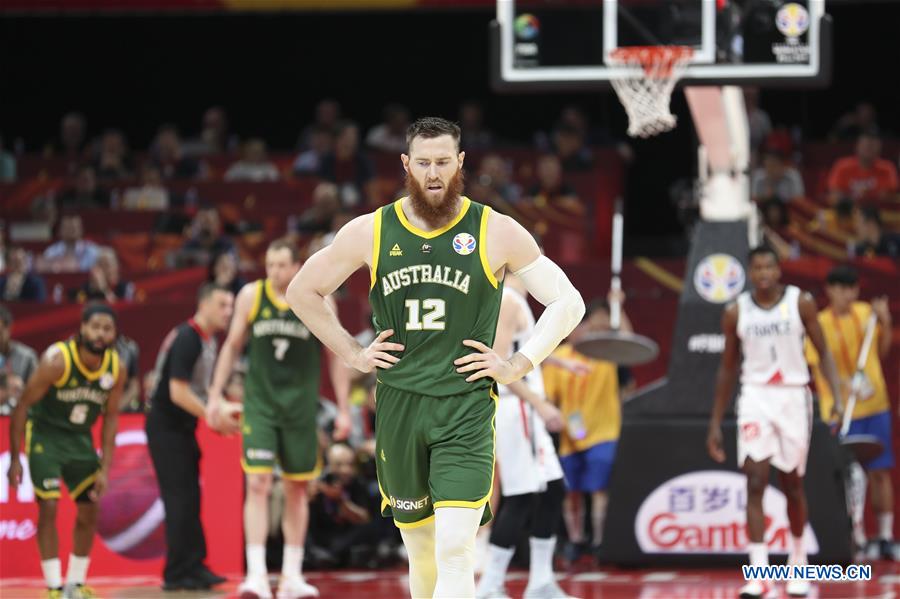 (SP)CHINA-BEIJING-BASKETBALL-FIBA WORLD CUP-FRA VS AUS