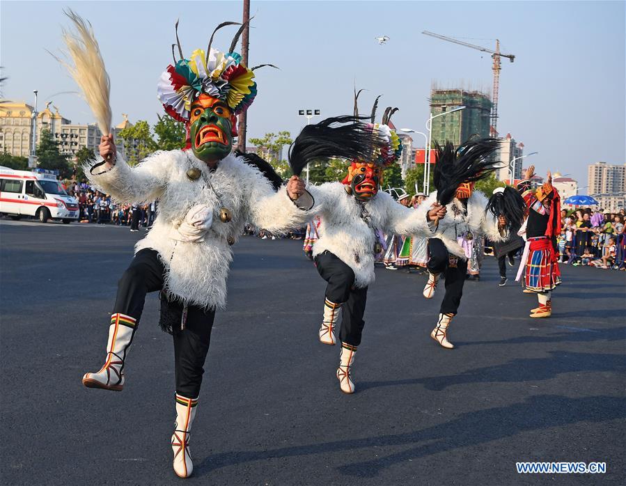 CHINA-JIANGXI-NANFENG-MASK DANCE (CN)