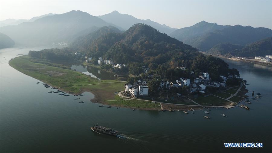 CHINA-ANHUI-SCENERY-AERIAL VIEW (CN)