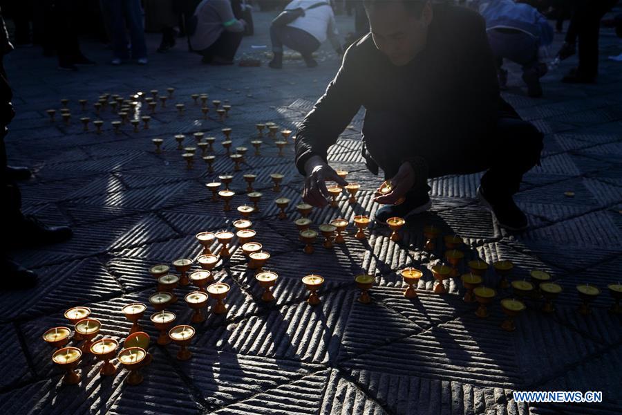 CHINA-QINGHAI-XINING-BUTTER LAMP FESTIVAL (CN)