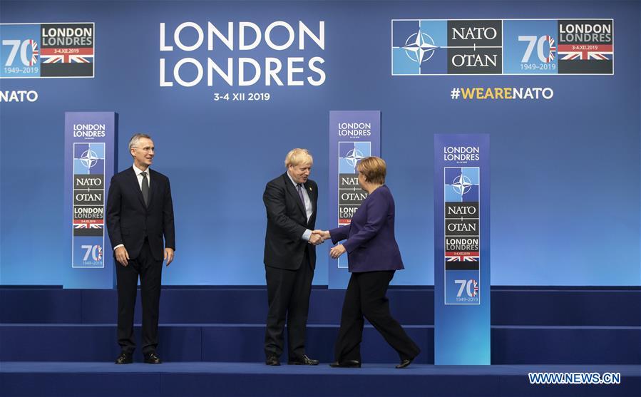 BRITAIN-LONDON-NATO SUMMIT-ARRIVALS