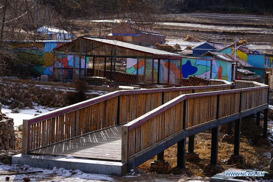 CHINA-HEBEI-CHENGDE-YINLI VILLAGE-SNOW-SCENERY (CN)