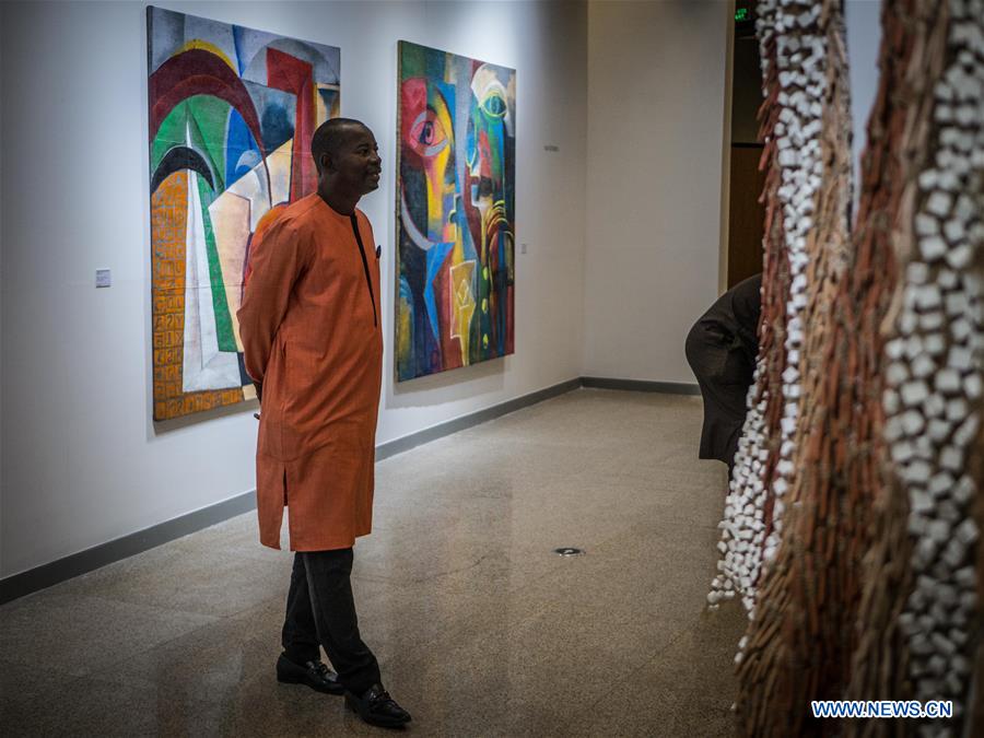 SENEGAL-DAKAR-MUSEUM OF BLACK CIVILIZATIONS-ANNIVERSARY