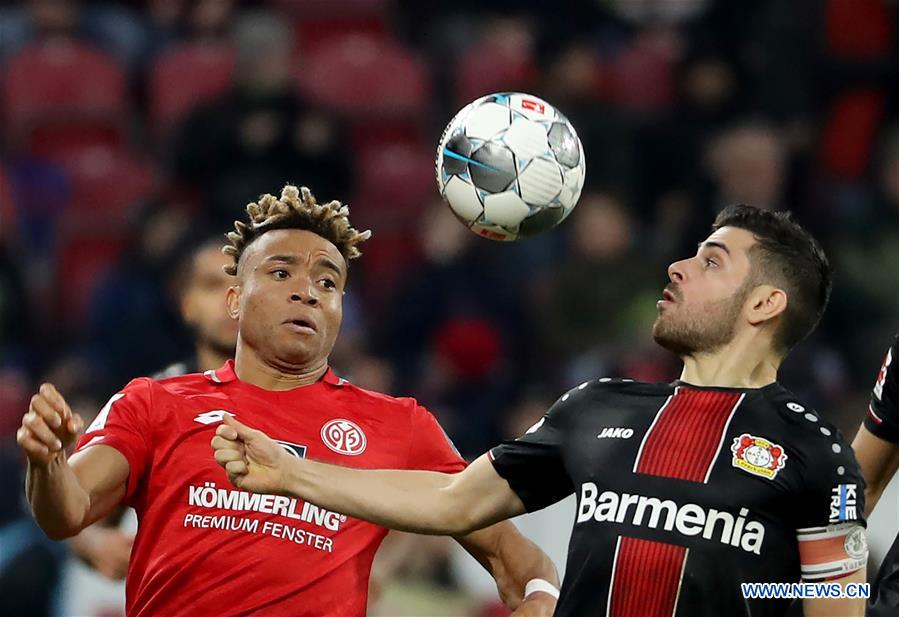 (SP)GERMANY-MAINZ-FOOTBALL-BUNDESLIGA-LEVERKUSEN VS MAINZ