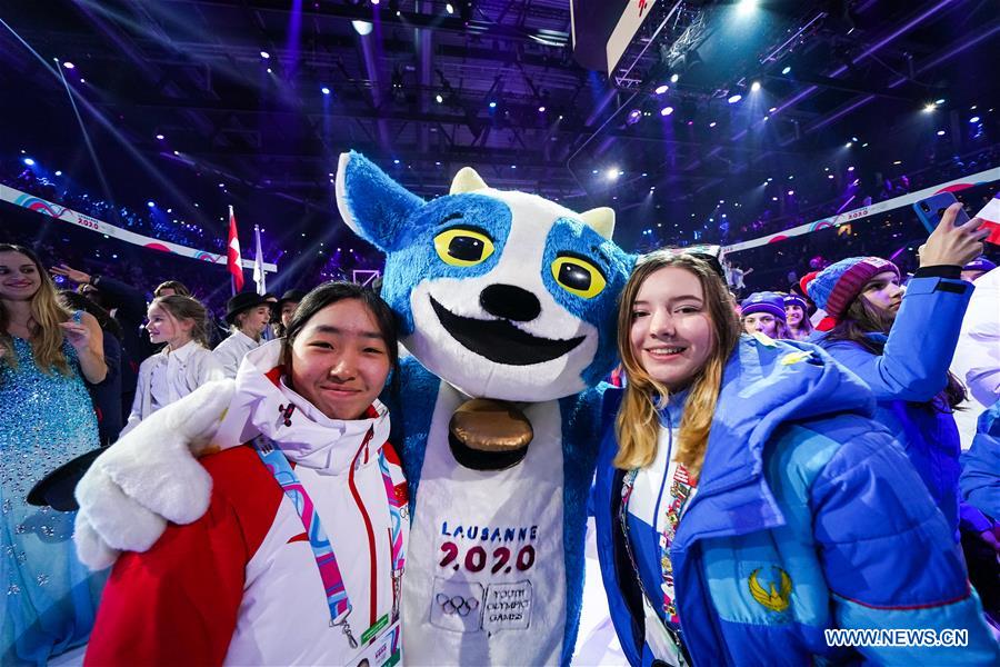 (SP)SWITZERLAND-LAUSANNE-3RD YOUTH WINTER OLYMPIC GAMES-OPENING CEREMONY