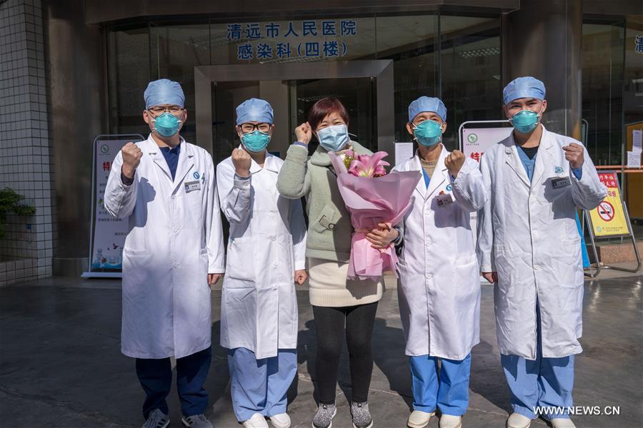 CHINA-GUANGDONG-QINGYUAN-NOVEL CORONAVIRUS-CURED PATIENT (CN)