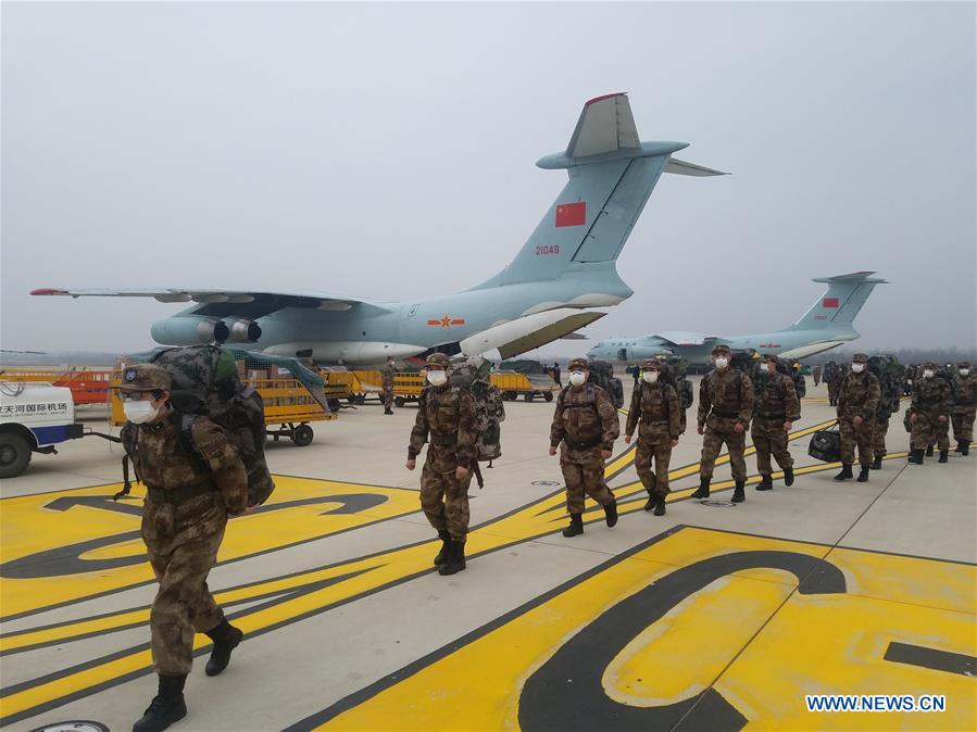 CHINA-MILITARY MEDICAL STAFF-HUBEI-AID  (CN)