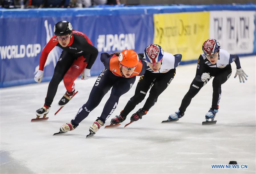 (SP)GERMANY-DRESDEN-ISU WORLD CUP