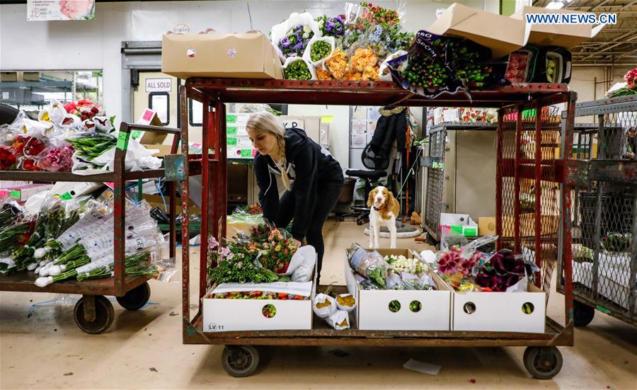 U.S.-CHICAGO-FLORAL MARKET-VALENTINE'S DAY