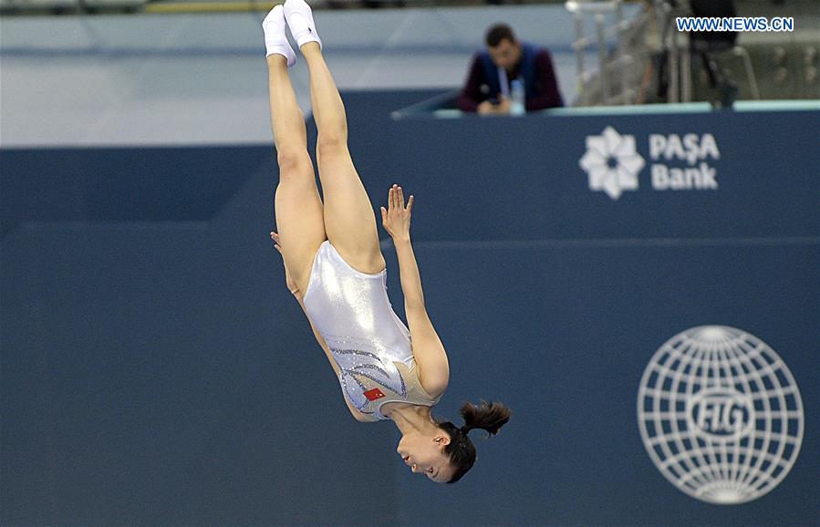 (SP)AZERBAIJAN-BAKU-2020 FIG WORLD CUP IN TRAMPOLINE GYMNASTICS AND TUMBLING