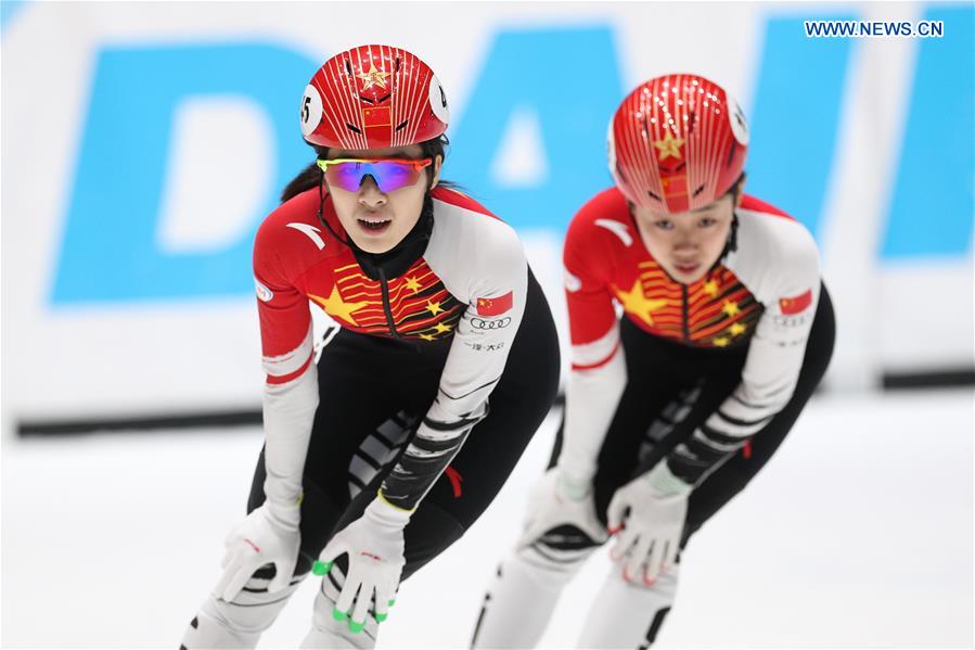 (SP)THE NETHERLANDS-DORDRECHT-ISU WORLD CUP-SHORT TRACK