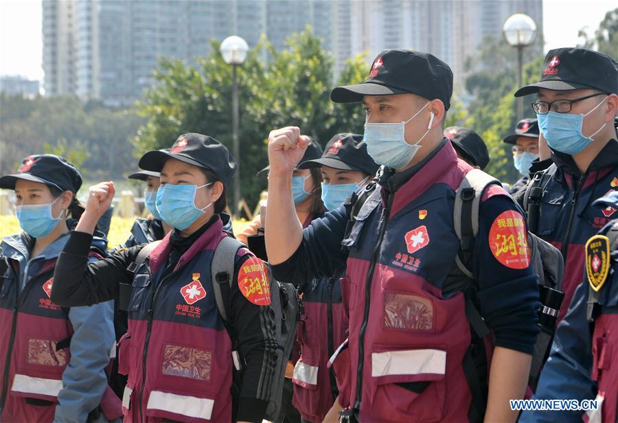 CHINA-FUJIAN-FUZHOU-NOVEL CORONAVIRUS-MEDICAL TEAM-AID (CN)