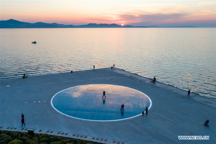 CROATIA-ZADAR-SUNSET