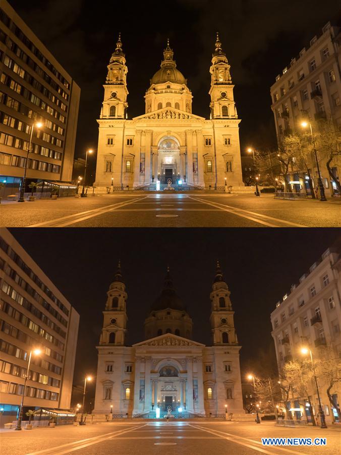 HUNGARY-BUDAPEST-EARTH HOUR 