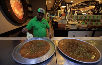 Traditional Arabic dessert: Kunafa