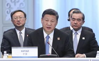 China calls for solidarity, cooperation as SCO admits new members