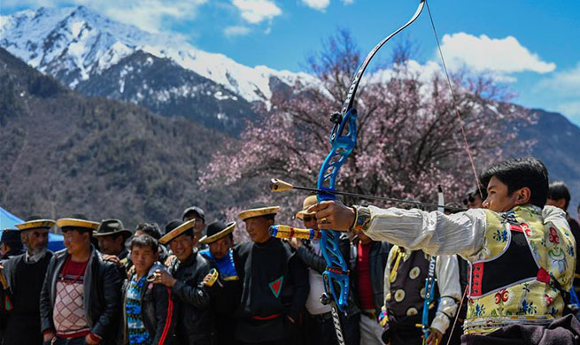 Tourism season kick-off ceremony held in SW China's Tibet