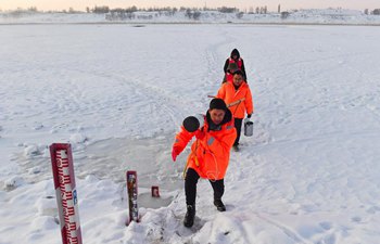 Yellow River hydrological workers stick to their posts