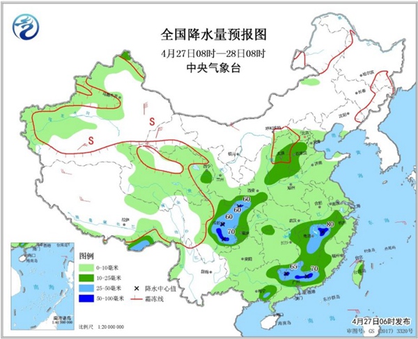 周末雨不休！南北方同迎大范圍降水