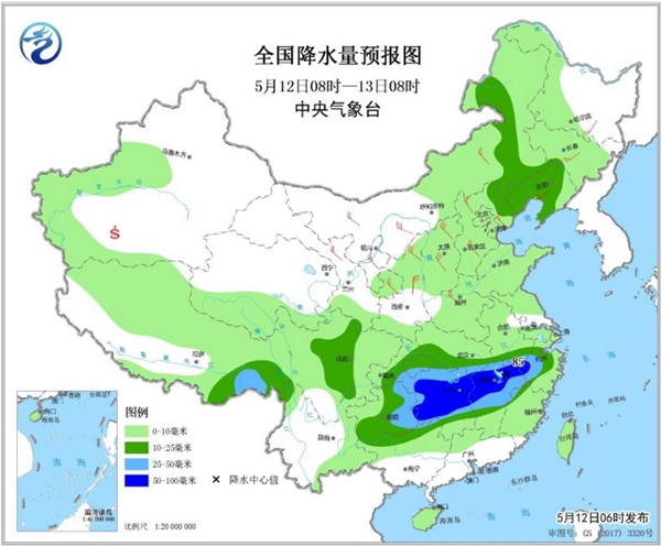 湖南等3省有暴雨 北方風雨沙套餐上線