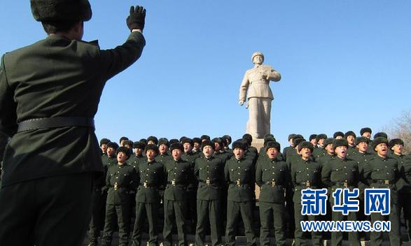 雷鋒生前所在團傳承傳播雷鋒精神記事