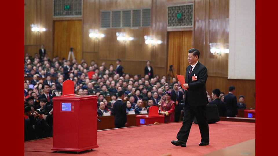 習近平當選國家主席、中央軍委主席